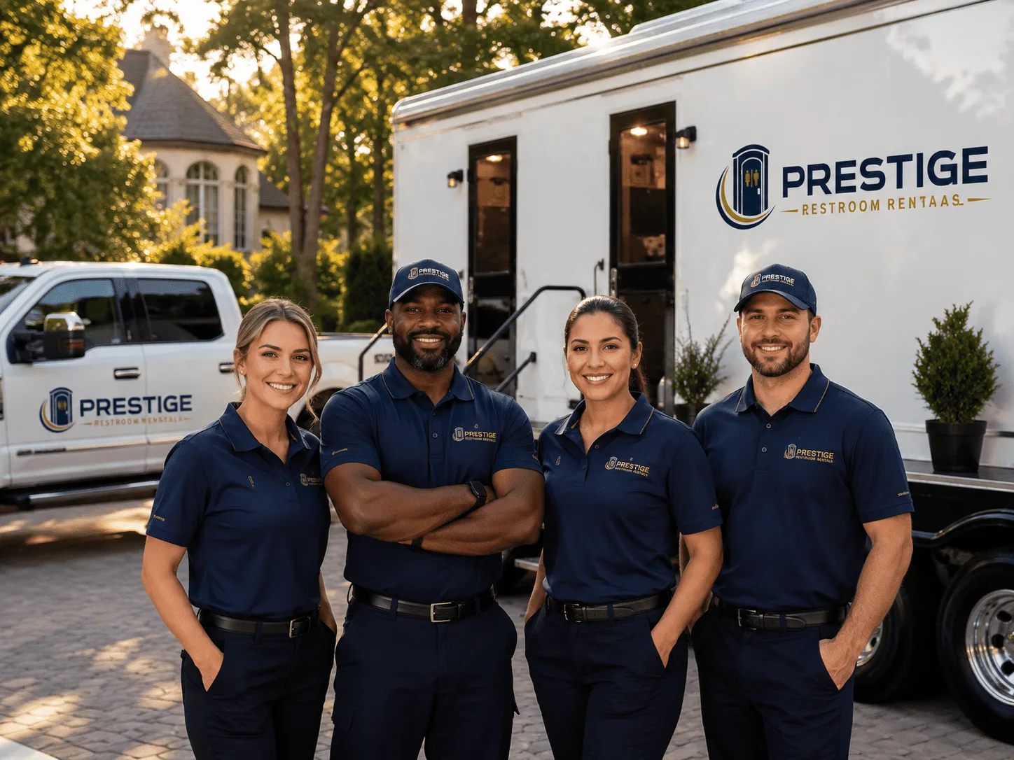 Trusted Luxury Portable Restrooms company in Tram, KY